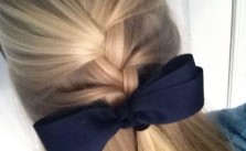 Half Up French Braid