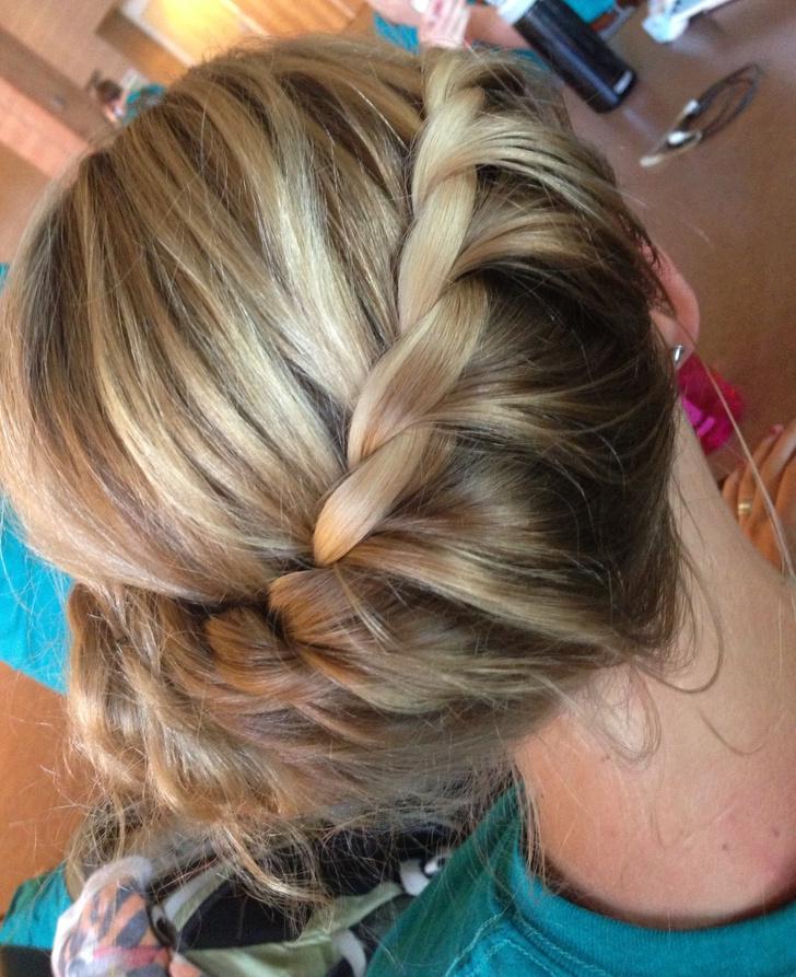 Waterfall and French twist
