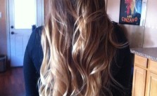 Messy Blonde Ombre