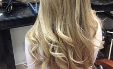 Blonde Curled