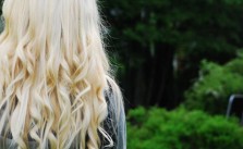 Light Blonde Curly Hair