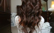 Layered Brunette Hair