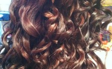Curly Brunette Waves