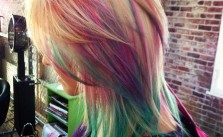 Cotton Candy Rainbow Hair