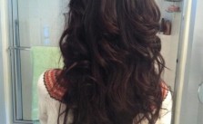 Curled Hair