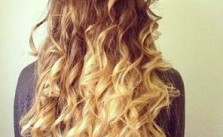 Curly Ombre Hair