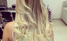 Brown & Blonde Curls
