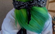 Aqua Green Hair
