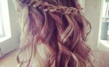 Pinned Back Braids Pinned Back Braids