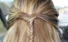 Half Up Braided Down