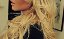 Blonde Bouncy Curls