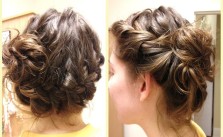 Messy Side Bun & Braid