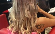 Pink Curly Tips