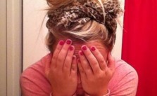 Scarf Headband & Messy Updo