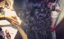 Dark Purple Hairstyle