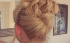 Soft Pleated Updo
