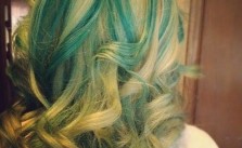 Green Aqua Hair