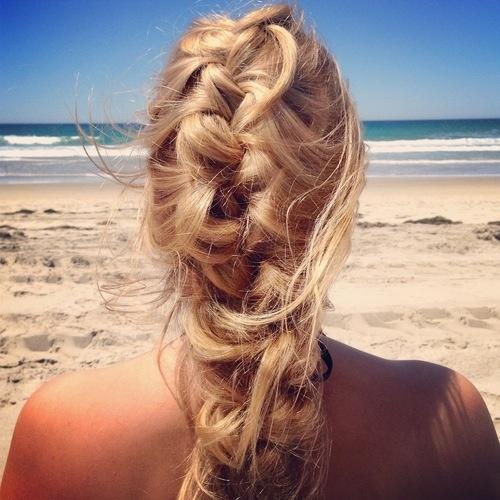 beach hair