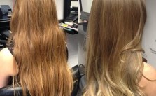 Before & After Ombre