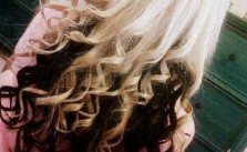Blonde & Dark Brown Curls