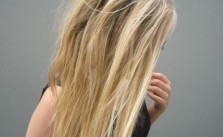 Messy Blonde Hair