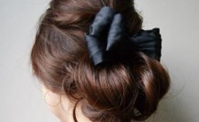 Bow Low Updo