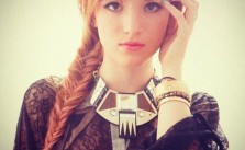 Bella Thorne Bangs & Braid