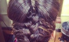 Upside Down Braid Bow
