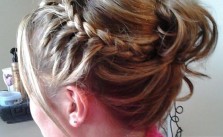 Girly Braided Updo