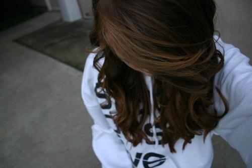 brown hair