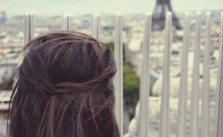 Brunette in Paris