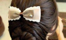 Low Bun with Bow