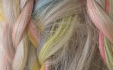 Cotton Candy Braids