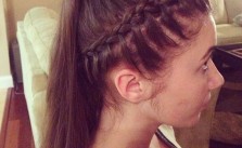 Crown Braid & Ponytail