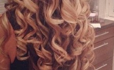 Bouncy Blonde Curls