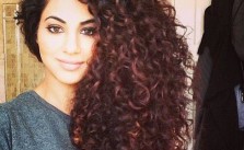 Dark Voluminous Curls