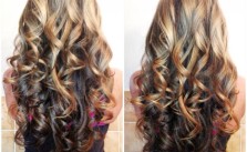 Blonde & Brown Curls