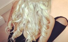 Platinum Blonde Curls