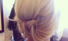 Simple Bridal Updo