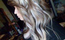 Half Half Wavy Hair