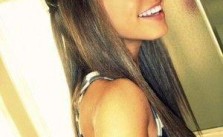 Pinned Back Bangs