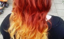 Messy Fire Ombre