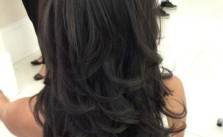 Dark Layered Hair