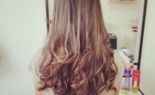 Blonde on Brown Curls