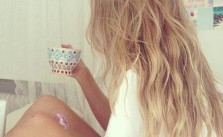 Messy Blonde Hair