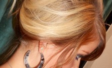 Messy Teased Bun