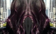 Natural Looking Purple Ombre