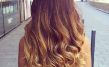 Sandy Ombre Curled
