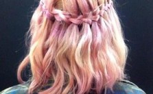 Waterfall Braid Chalked