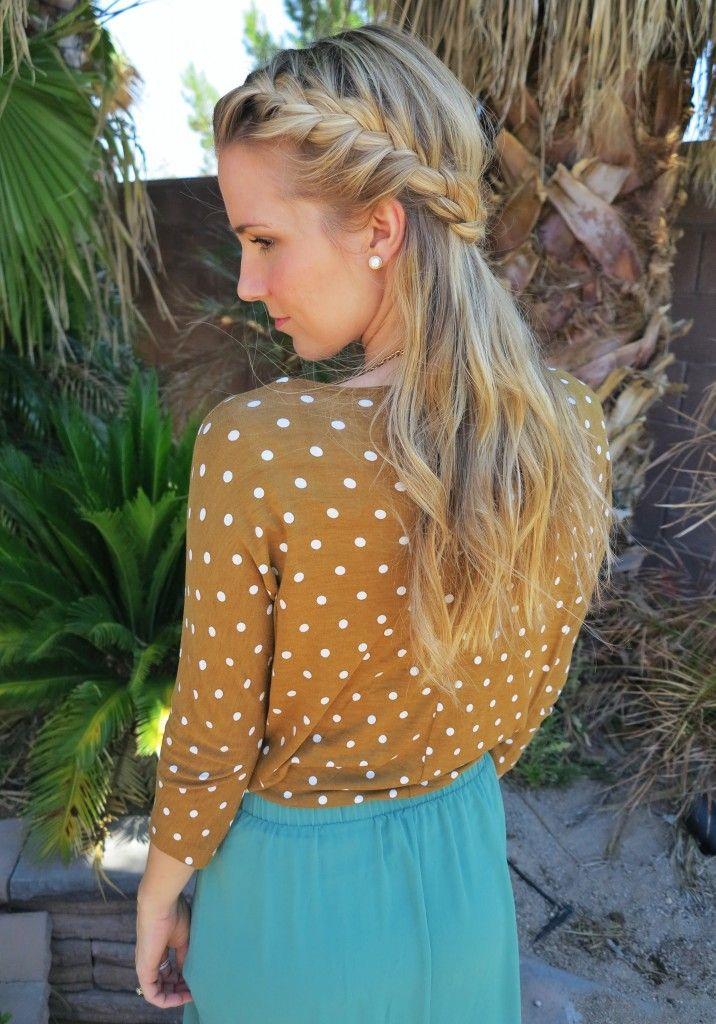 polka dots and braids